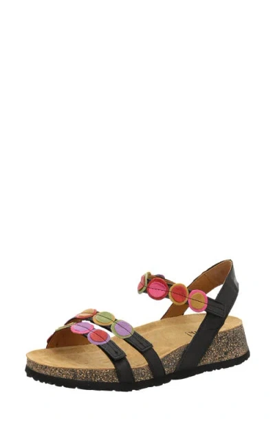 Think ! Koak Ankle Strap Sandal In Multi