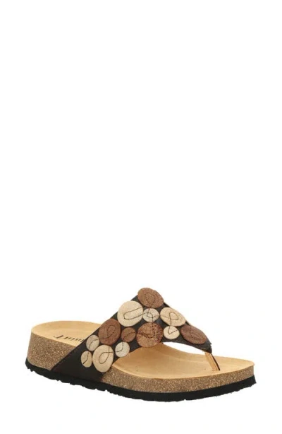 Think ! Koak Dot Flip Flop In Multi