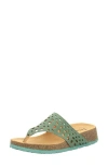 Think ! Koak Perforated Sandal In Multi