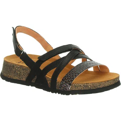 Think ! Koak Slingback Sandal In Black