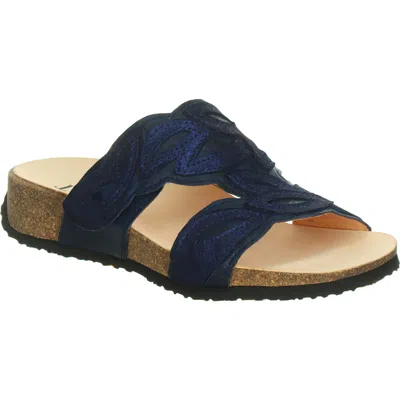 Think ! Mizzi Floral Sandal In Blue