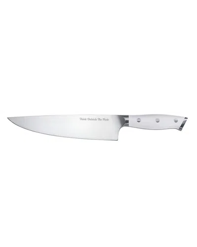 Think Outside The Plate 8in Chef Knife In White