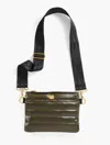 Think Royln 2.0 Bum Bag - Shiny - Shiny Dark Olive - 001 Talbots