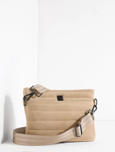 Think Royln 2.0 Suede Bum Bag - Stone - 001 Talbots In Gray