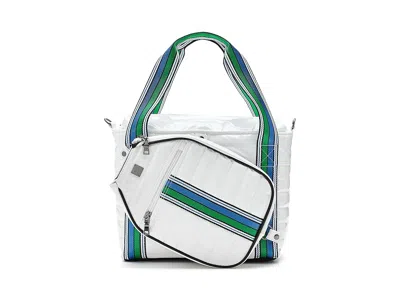 Think Royln Ace Of The Court Pickleball Bags White Patent: One Size