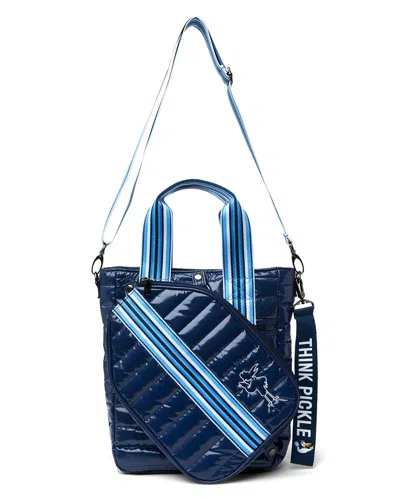 Think Royln Back Spin Backpack In Blue