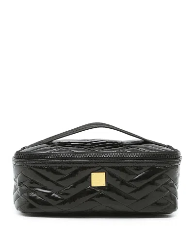 Think Royln Bling Moto Quilted Jewelry Travel Case In Black