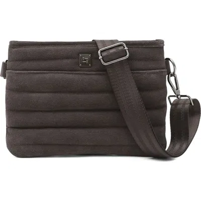 Think Royln Bum 2.0 Suede Crossbody Bag In Brown