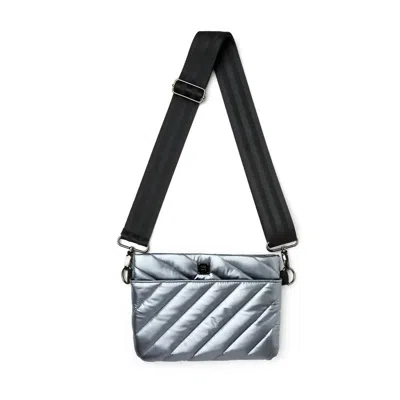 Think Royln Bum Bag 2.0 Diagonal In Pearl Silver