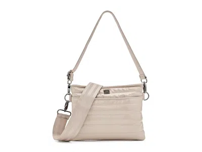 Think Royln Bum Bag 2.0 Handbags Blonde Patent/blonde Web: One Size In Sand