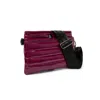 Think Royln Bum Bag 2.0 Medium Crossbody / Belt Bag In Glossy Berry