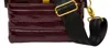 Think Royln Bum Bag 2.0 Medium Crossbody / Belt Bag In Glossy Deep Burgundy