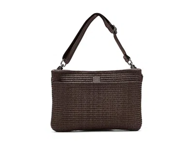 Think Royln Bum Bag 2.0 Raffia Cross Body Handbags Espresso Raffia: One Size In Brown