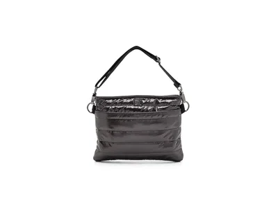 Think Royln Bum Bag 2.0 Women's Handbags Dark Mocha Patent, Polyester