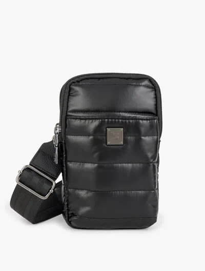 Think Royln Buzz Me Phone Bag - Pearl Black - 001 Talbots