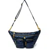 Think Royln Double Dose Sling Bag In Pearl Indigo