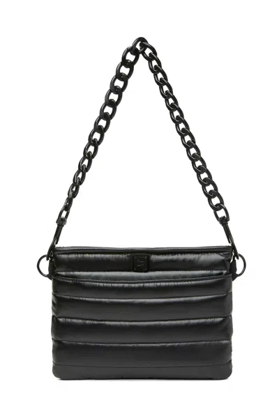 Think Royln Downtown Crossbody In Pearl Black