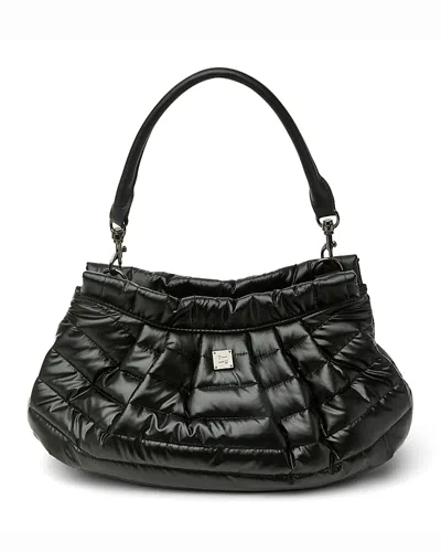 Think Royln Dynasty Puffed Shoulder Bag In Black
