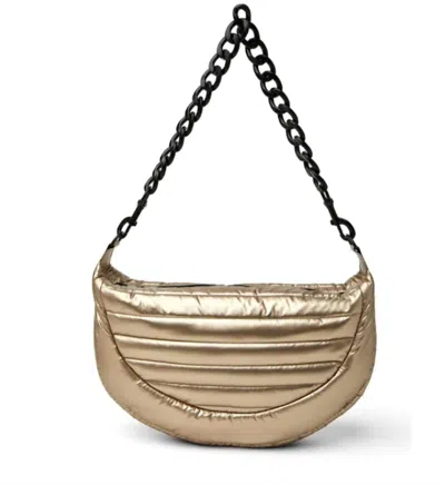 Think Royln Elton Hobo In Pearl Cashmere In Multi