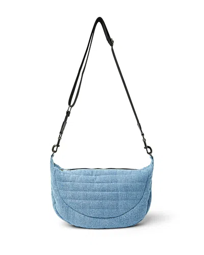 Think Royln Elton Large Hobo Bag In Denim