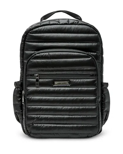 Think Royln Headliner Quilted Backpack In Black