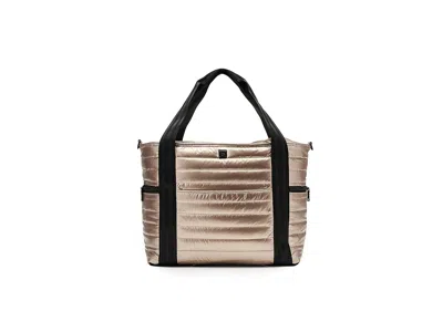 Think Royln Jetset Wingman Cross Body Handbags Pearl Cashmere: One Size In Gold