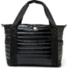 Think Royln Jetset Wingman Tote In Black