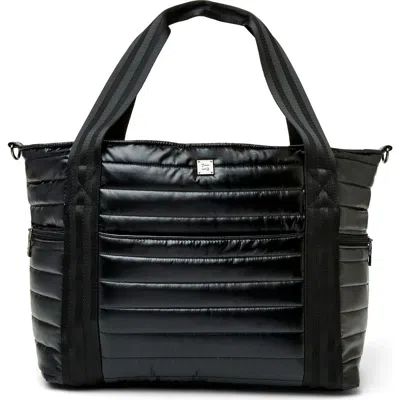 Think Royln Jetset Wingman Tote In Black