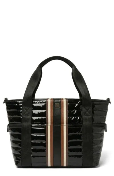Think Royln Jetset Wingman Tote In Black