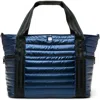 Think Royln Jetset Wingman Tote In Pearl Indigo