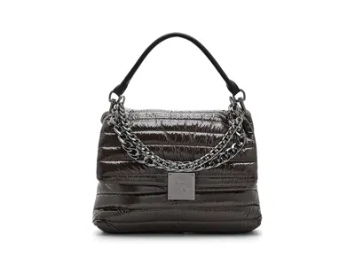 Think Royln Lady Bag Shoulder Women's Handbags Glossy Chocolate, Nylon/polyester