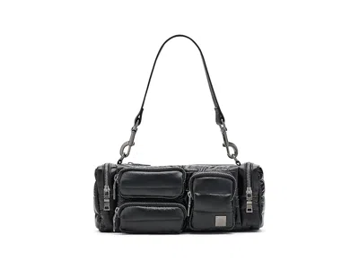 Think Royln Lady Cargo Shoulder Handbags Pearl Black: One Size
