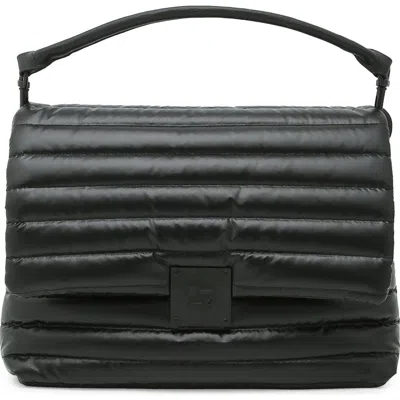 Think Royln Lady Flap Shoulder Bag In Black