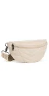 Think Royln Little Runaway Belt Bag Blonde Patent In Blonde Patent