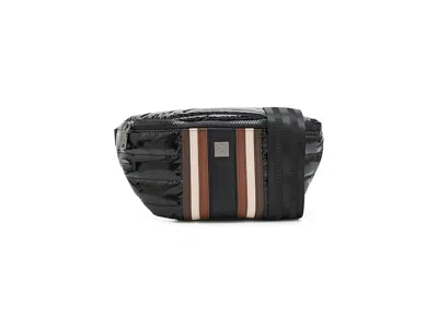 Think Royln Little Runaway Cross Body Women's Handbags Black Patent Nylon, Polyester