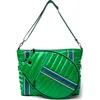 Think Royln Love All Tennis Bag In Club Green Patent
