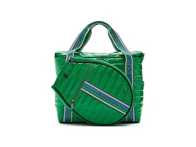 Think Royln Love Royln Tennis Bag Bags Club Green Patent: One Size