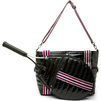 Think Royln Love Royln Tennis Bag In Black