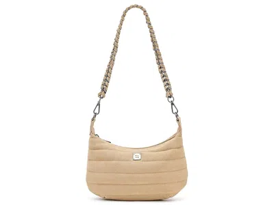 Think Royln Mini Moon Shoulder Handbags Soft Sand Suede: One Size
