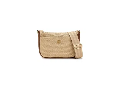 Think Royln Prima Donna Cross Body Handbags Dune Raffia: One Size In Sand
