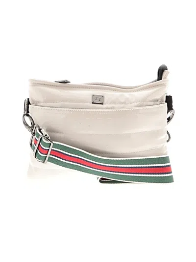 Pre-owned Think Royln Shoulder Bag In White