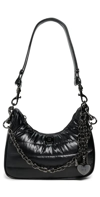 Think Royln Soulmate Shoulder Bag Pearl Black