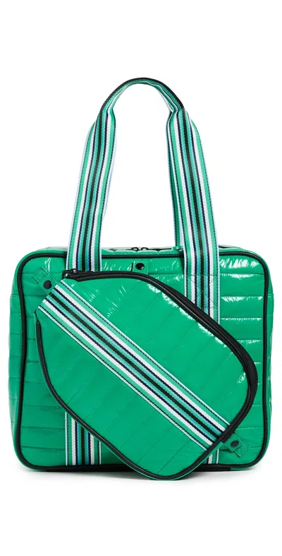 Think Royln Sporty Spice Pickleball Bag Glossy Club Green