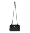 Think Royln Starlet Wallet Crossbody Bag In Luxe Crackle Black In Multi