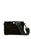 Think Royln Suede Bum Bag 2.0 In Black