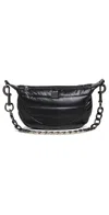 Think Royln Tiny Dancer Crossbody Bag Pearl Black In Pearl Black