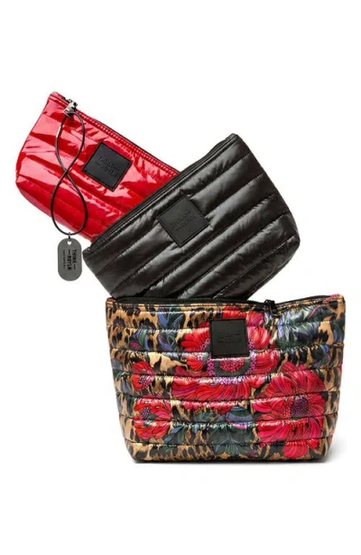 Think Royln Travel Trio Organizational Pouches In Multi