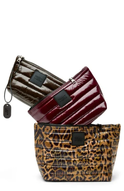 Think Royln Travel Trio Organizational Pouches In Multi