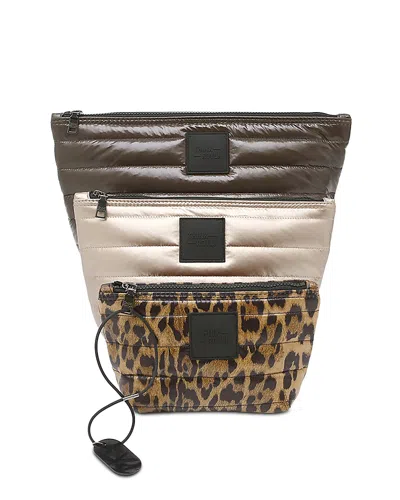 Think Royln Travel Trio Organizational Pouches In Purple