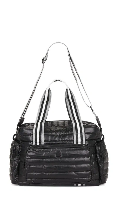 Think Royln Voyager Bag In Black Tuscana